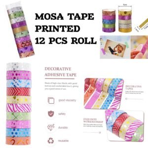 Mosa Tape Roll - Printed (12 Pcs)