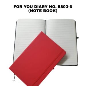 For You Diary (Note Book) No. 5803-6  A/5