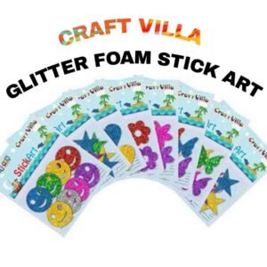 Craft Villa Glitter Foam Stick ART