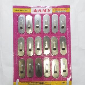 Army Steel K-Small Hook (18 pc card)