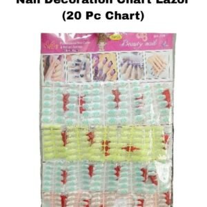 Nail Decoration Chart Lazor (20 Pc Chart)