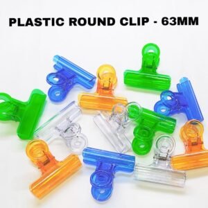 Plastic Round Clip - 63mm