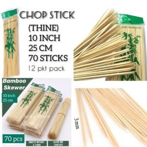 Chop Stick 3mm (Thin) - 25cm (10 Inch)