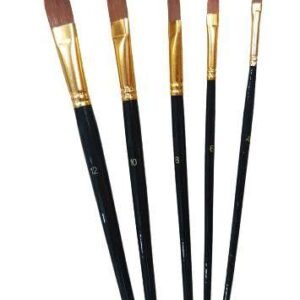 Artist Brush Filbert Tip - 5 Pcs Set