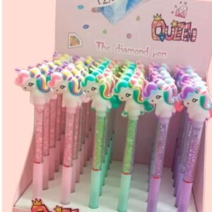 Fancy Gliiter Gel Pen No.E-8158 (Unicorn)