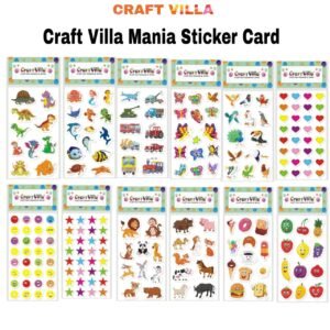 Craft Villa Sticker Mania Card