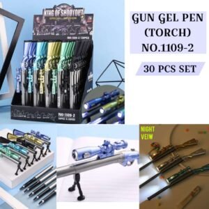 Gun Gel Pen (Torch) No.1109-2