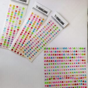 Beads Card Long Sticker(Heart / Round / Star)