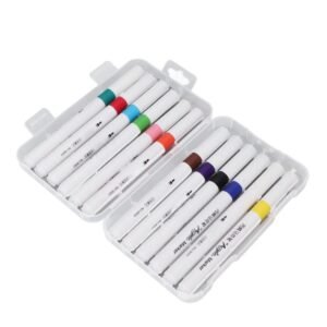 Acrylic Marker Set No.JX-802 (12 Colours)