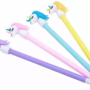 Fancy Cartoon Head Pen - Mix (12 Pc Box)