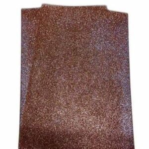 Craft Villa A/3 Glitter Foam Sheet Non Gumming – Brown